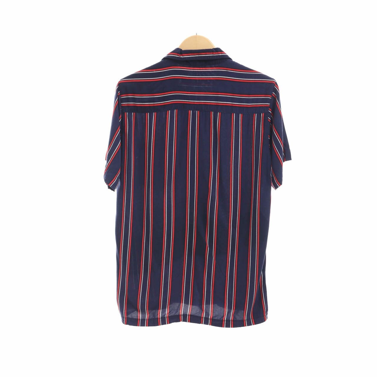 Private Collection Navy Stripes Pocket Shirt