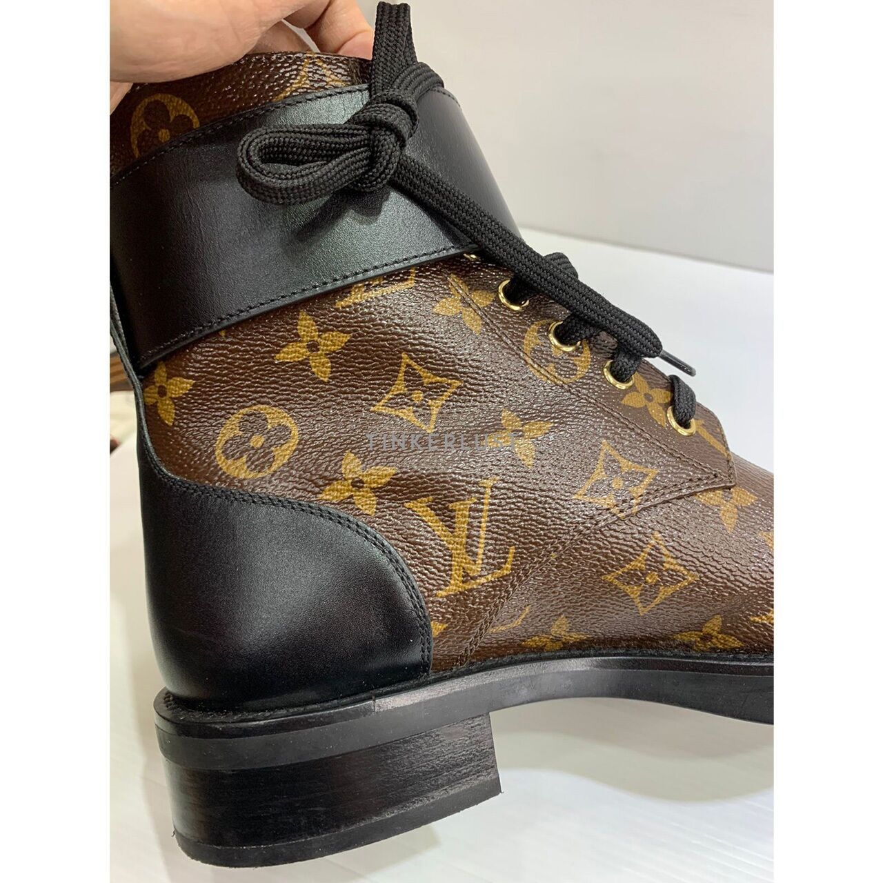 Louis Vuitton Monogram Wonderland Twist Flat Ranger 2018 Boots