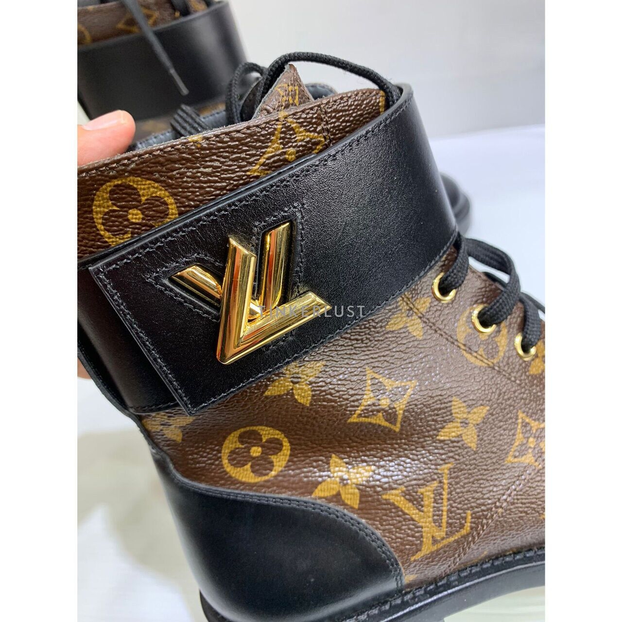 Louis Vuitton Monogram Wonderland Twist Flat Ranger 2018 Boots