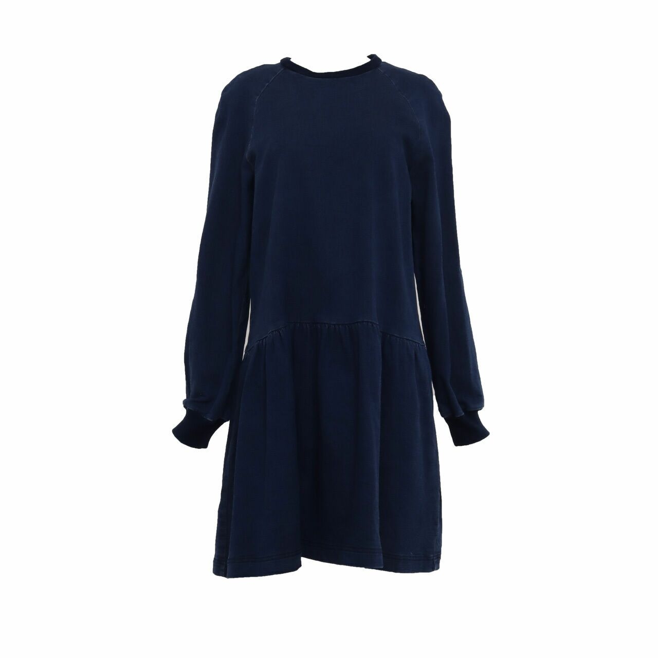 Zara Denim Sweater Mini Dress