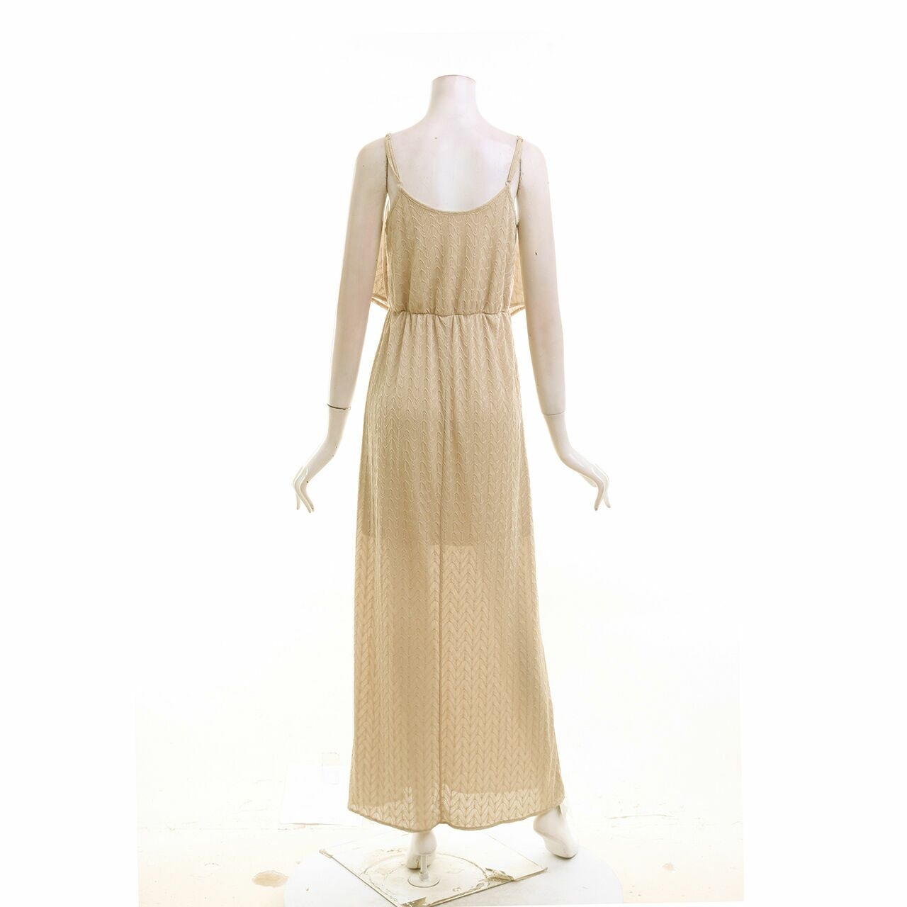Miss Selfridge Brown Long Dress