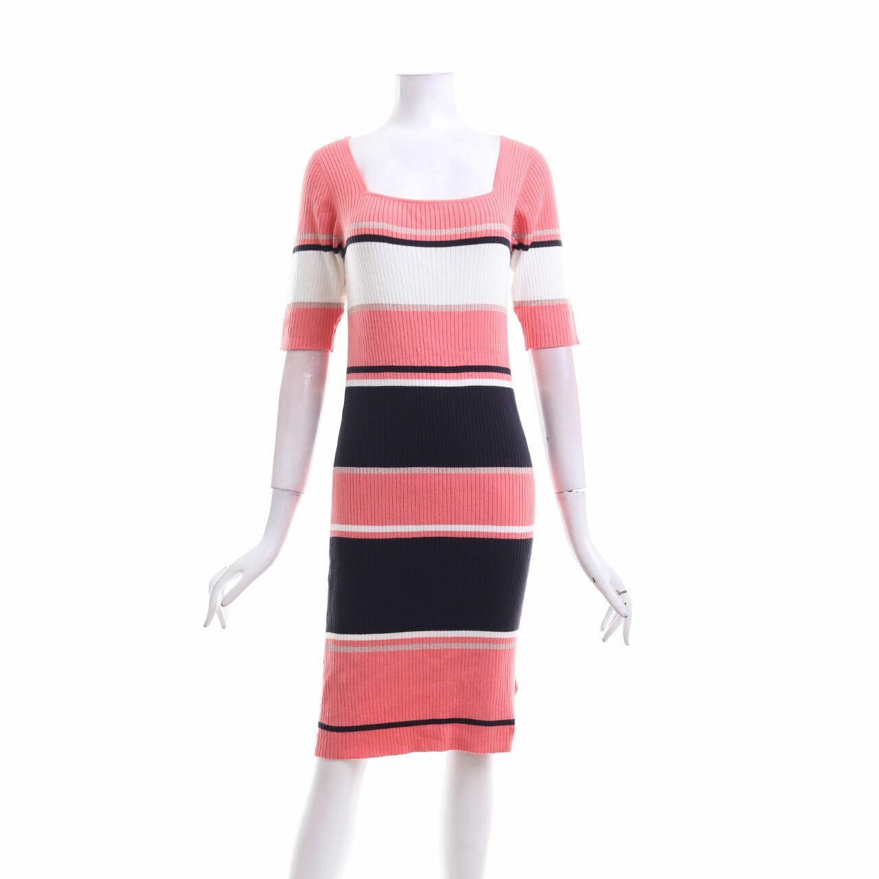 Next Multi Stripes Midi Dress