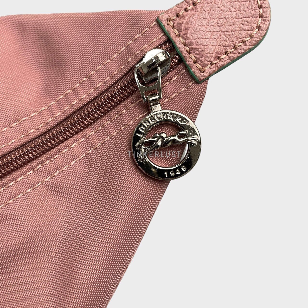 Longchamp Le Pliage Medium SH Mauve Tote Bag