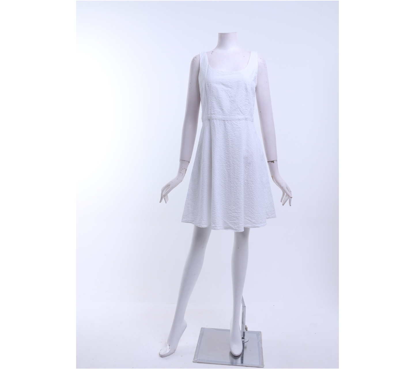 Uniqlo White Mini Dress