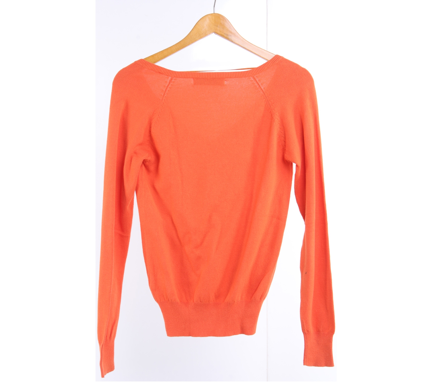 Zara Orange Knit Sweater