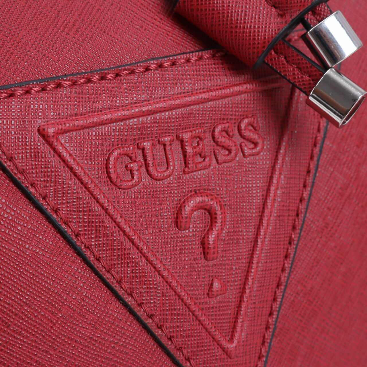 Guess Red Bucket Sling Bag