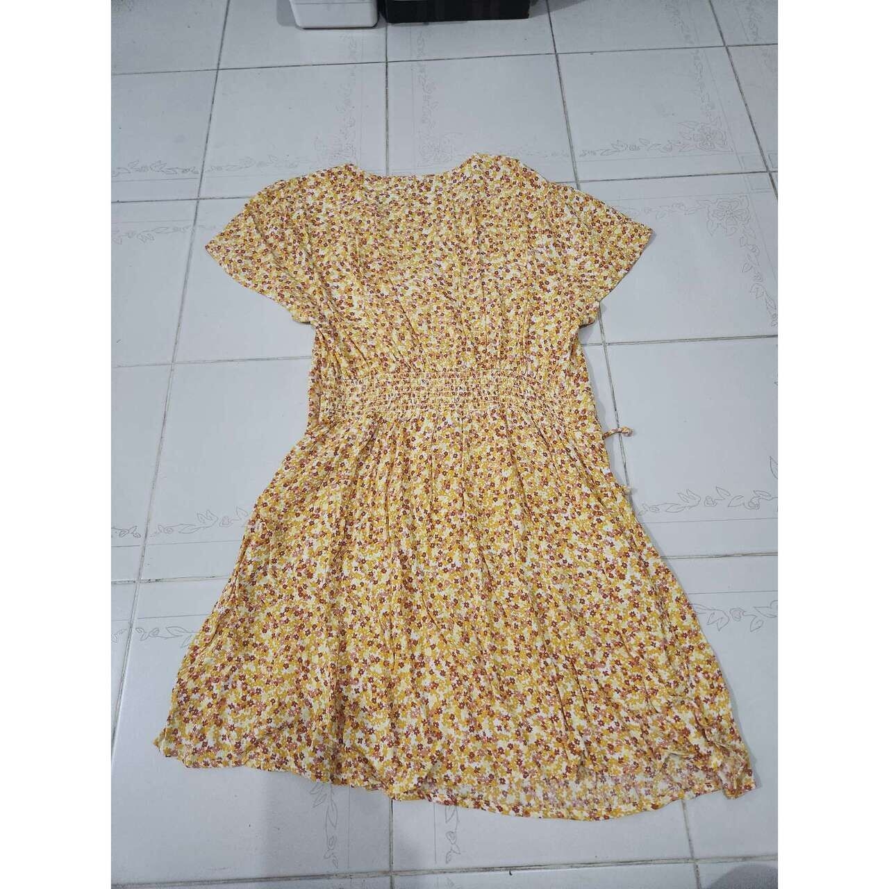 Cotton On Yellow Floral Mini Dress