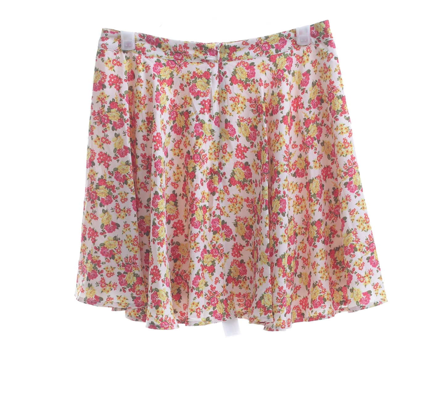 Forever 21 Multi Color Floral Mini Skirt