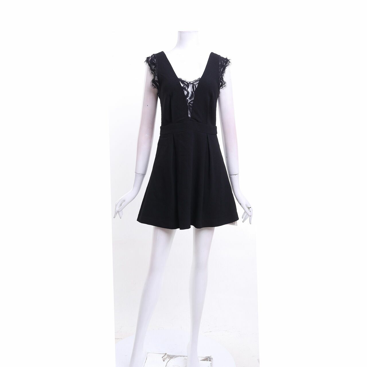 BCBGeneration Black Lace Night Out Mini Dress