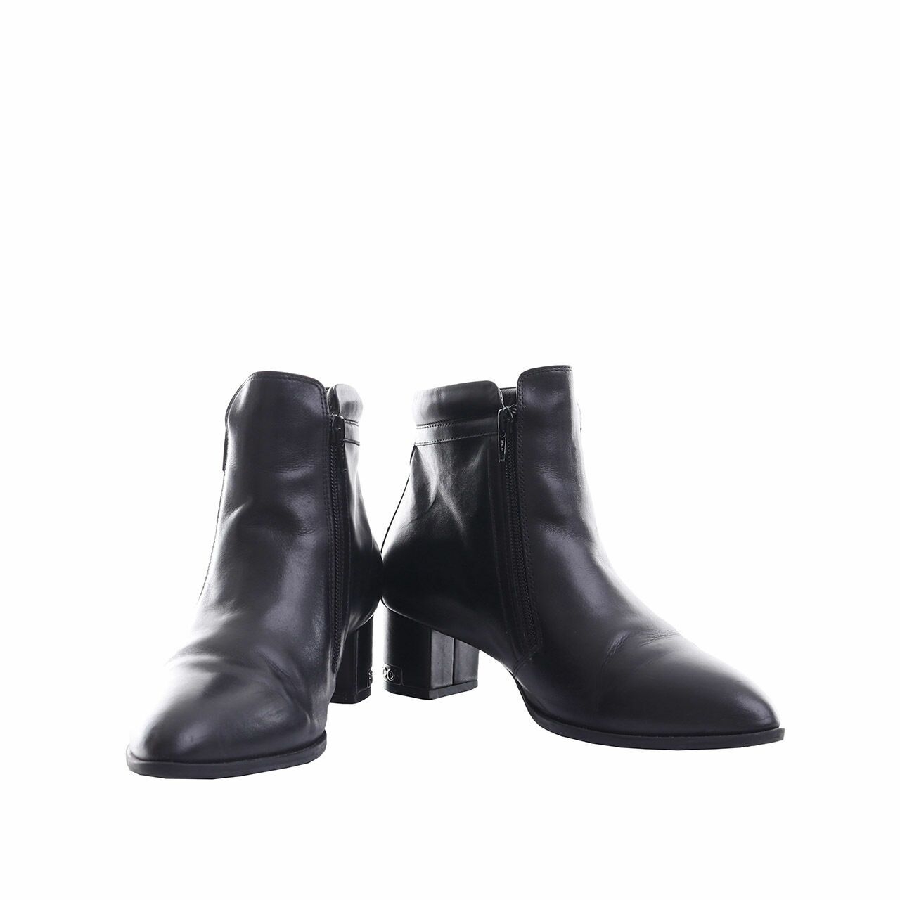 Bocorocco Ankle Black Heels Boots