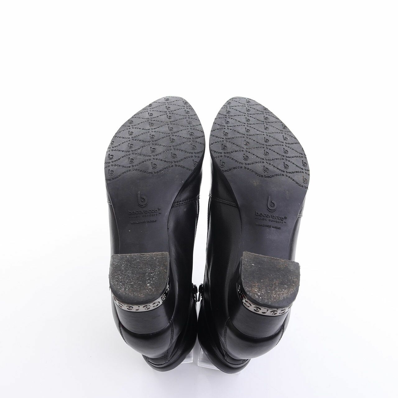 Bocorocco Ankle Black Heels Boots