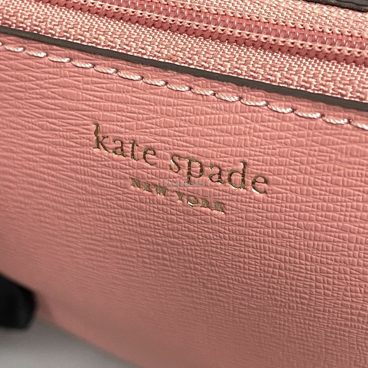 Kate Spade Pink Coral Pouch Wristlet