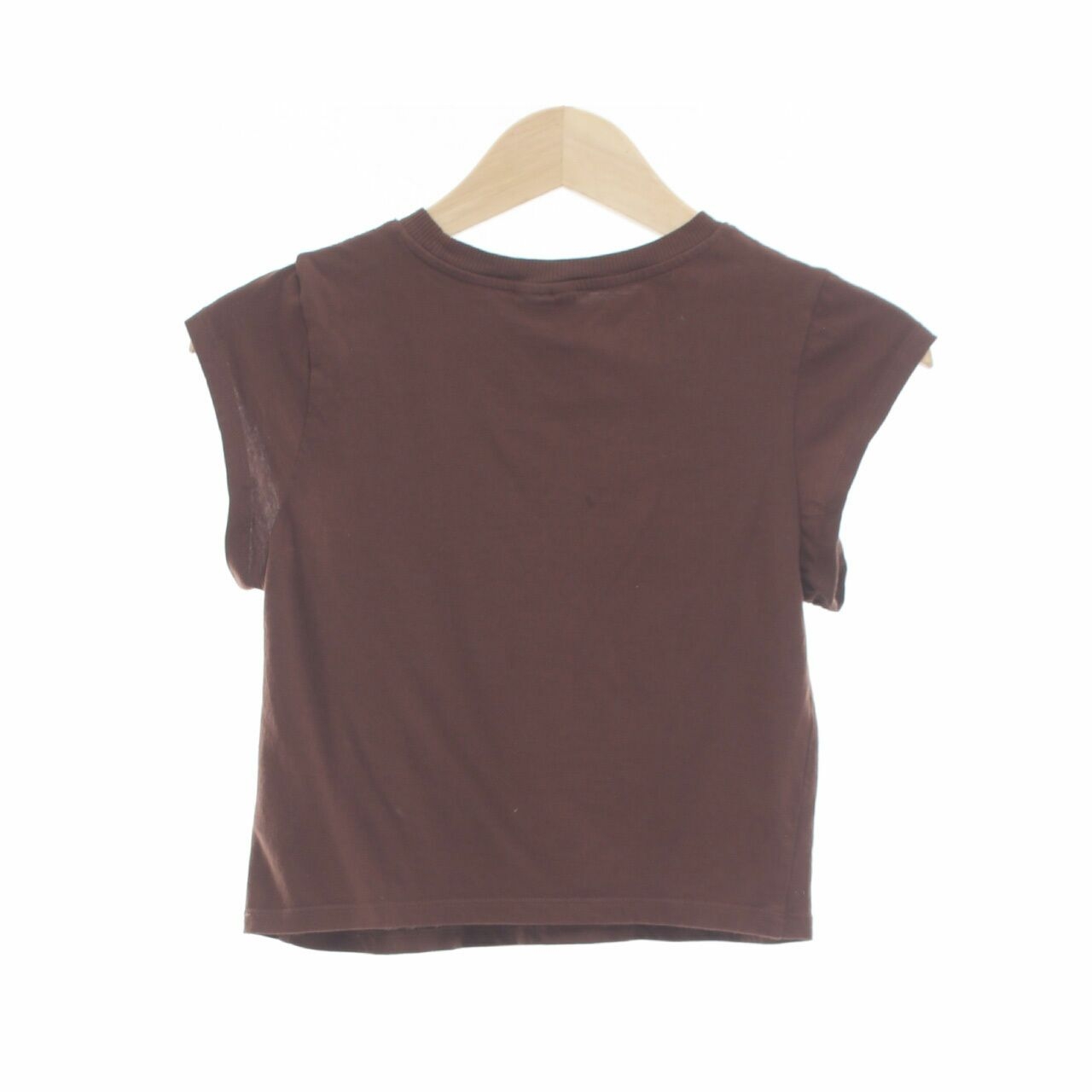 H&M Dark Brown T-Shirt