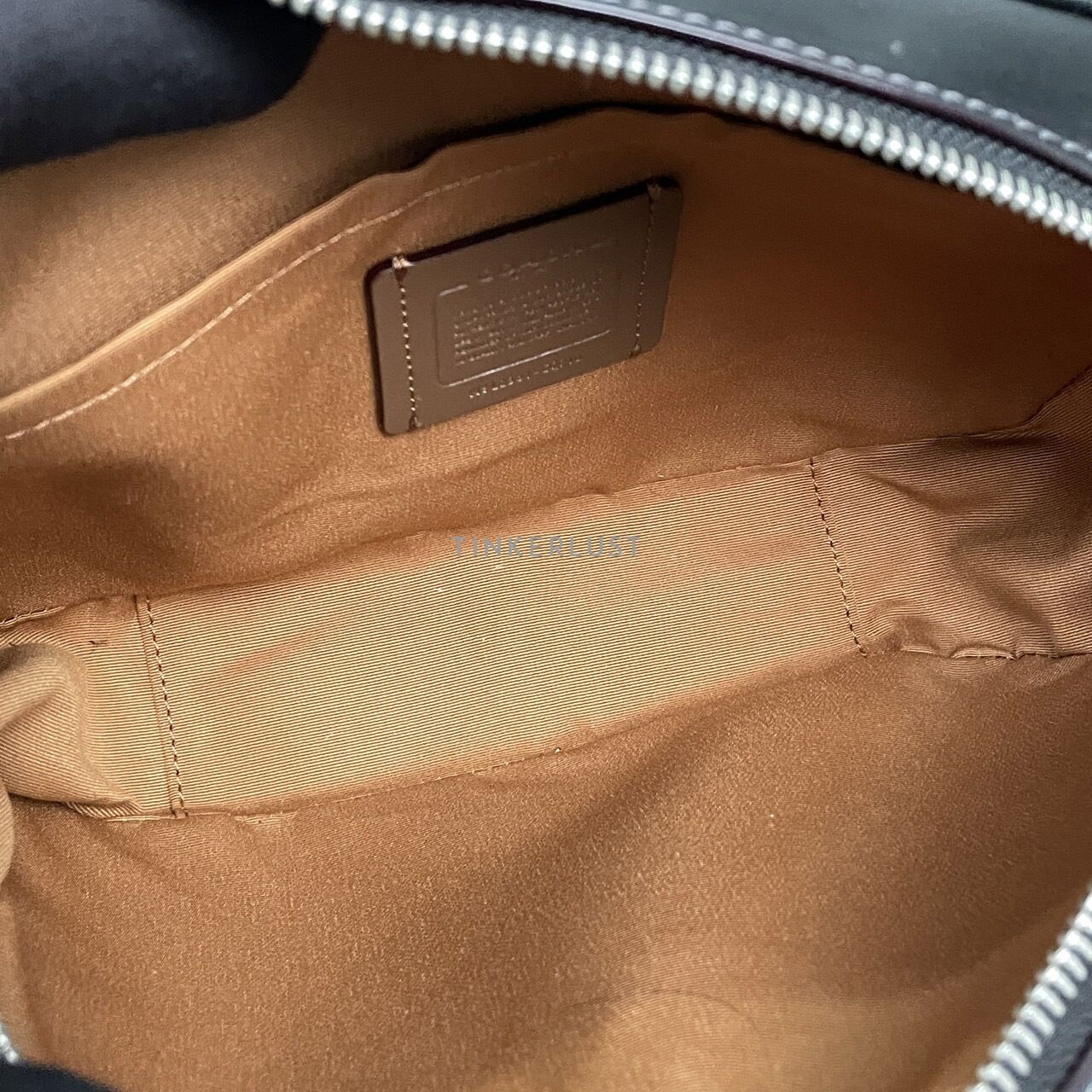 Coach CQ710 Camera Bag Signature Denim Sling Bag