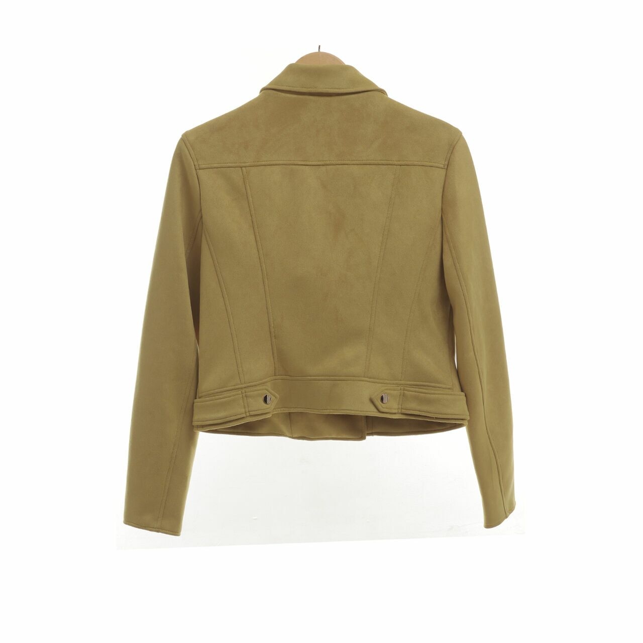 River Island Lime Suede Jacket