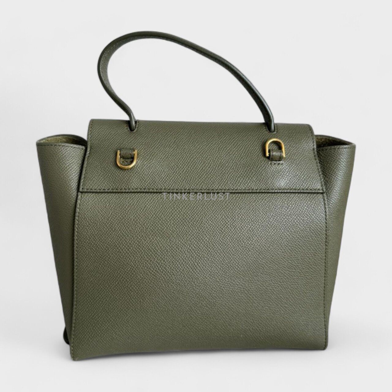 Celine Nano Belt Bag Army Green Satchel