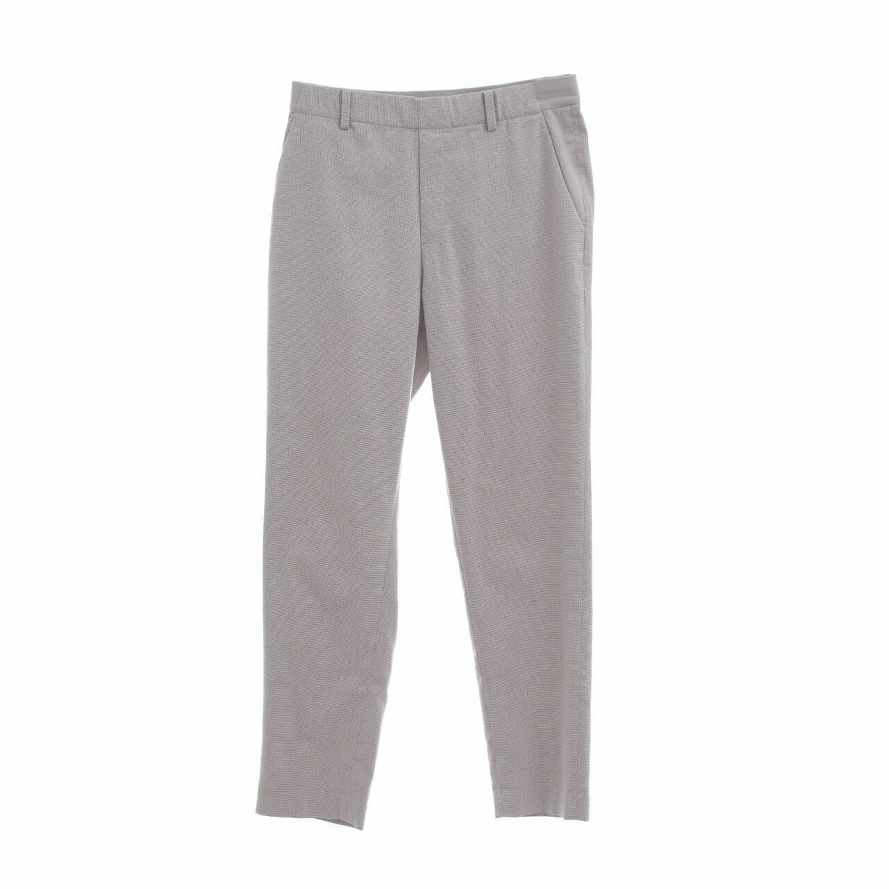 UNIQLO Grey & Multi Long Pants