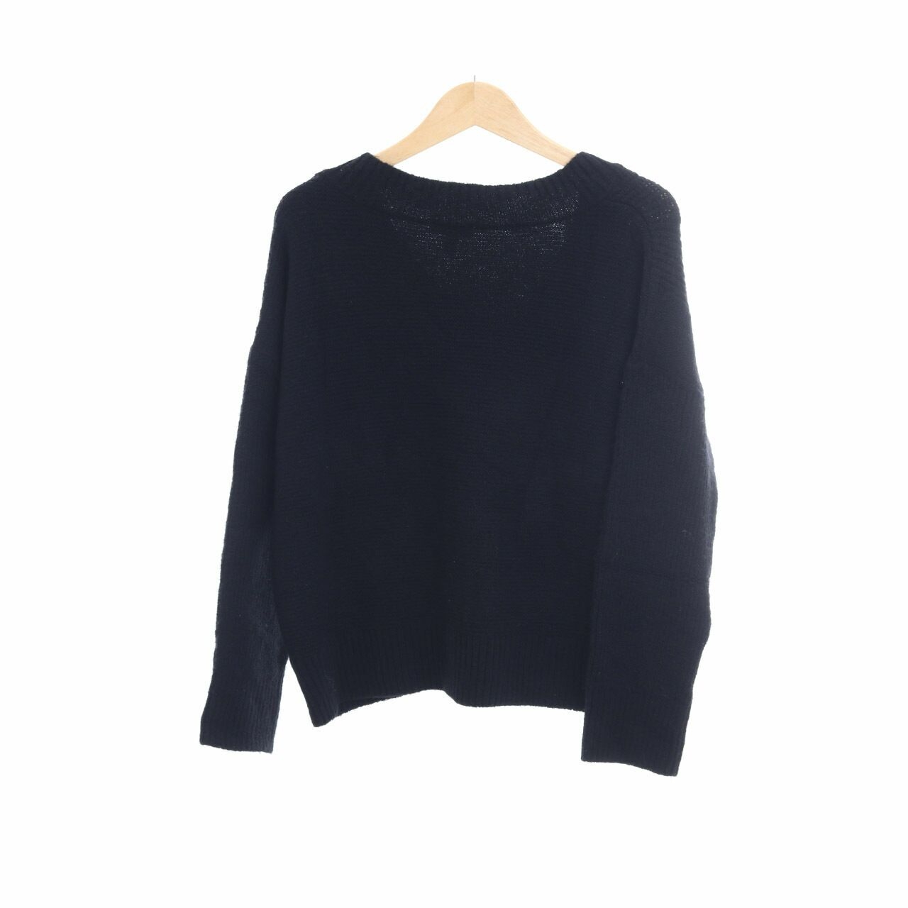 Topshop Black Knit Sweater