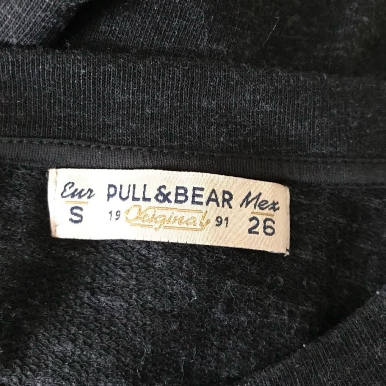 Pull & Bear Black & Grey Mini Dress