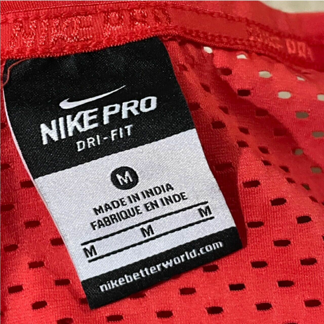 Nike Crimson Red Dri Fit