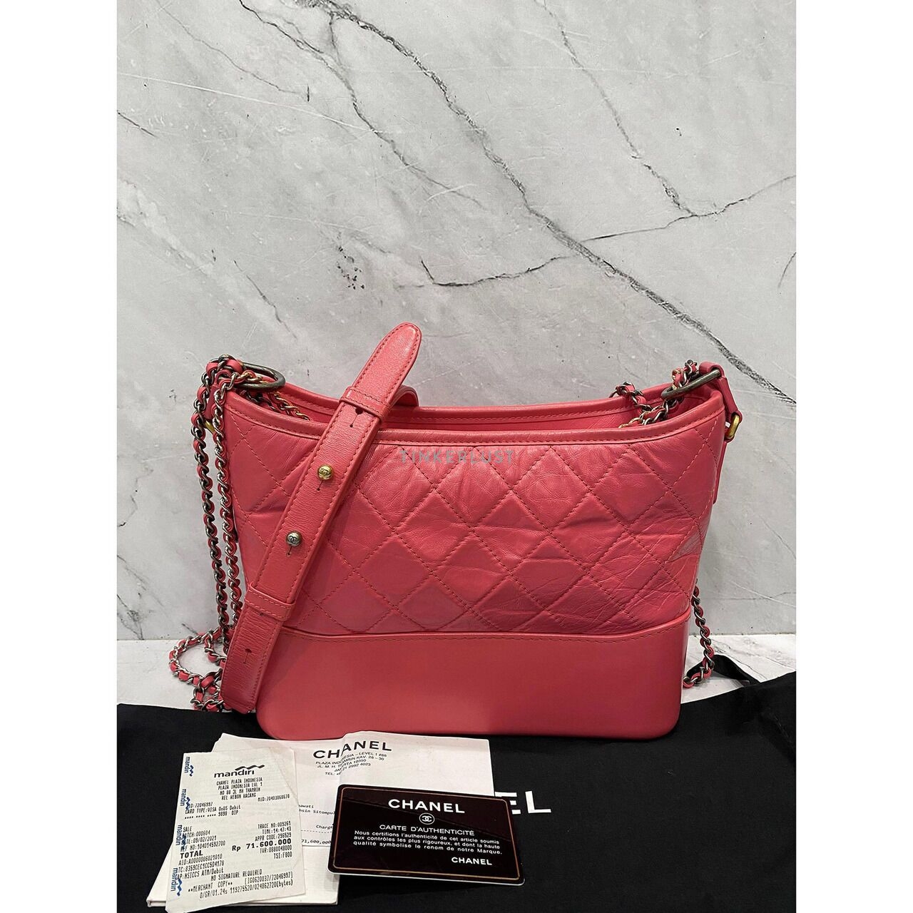 Chanel Gabrielle Medium Fuchsia #31 2021 Shoulder Bag