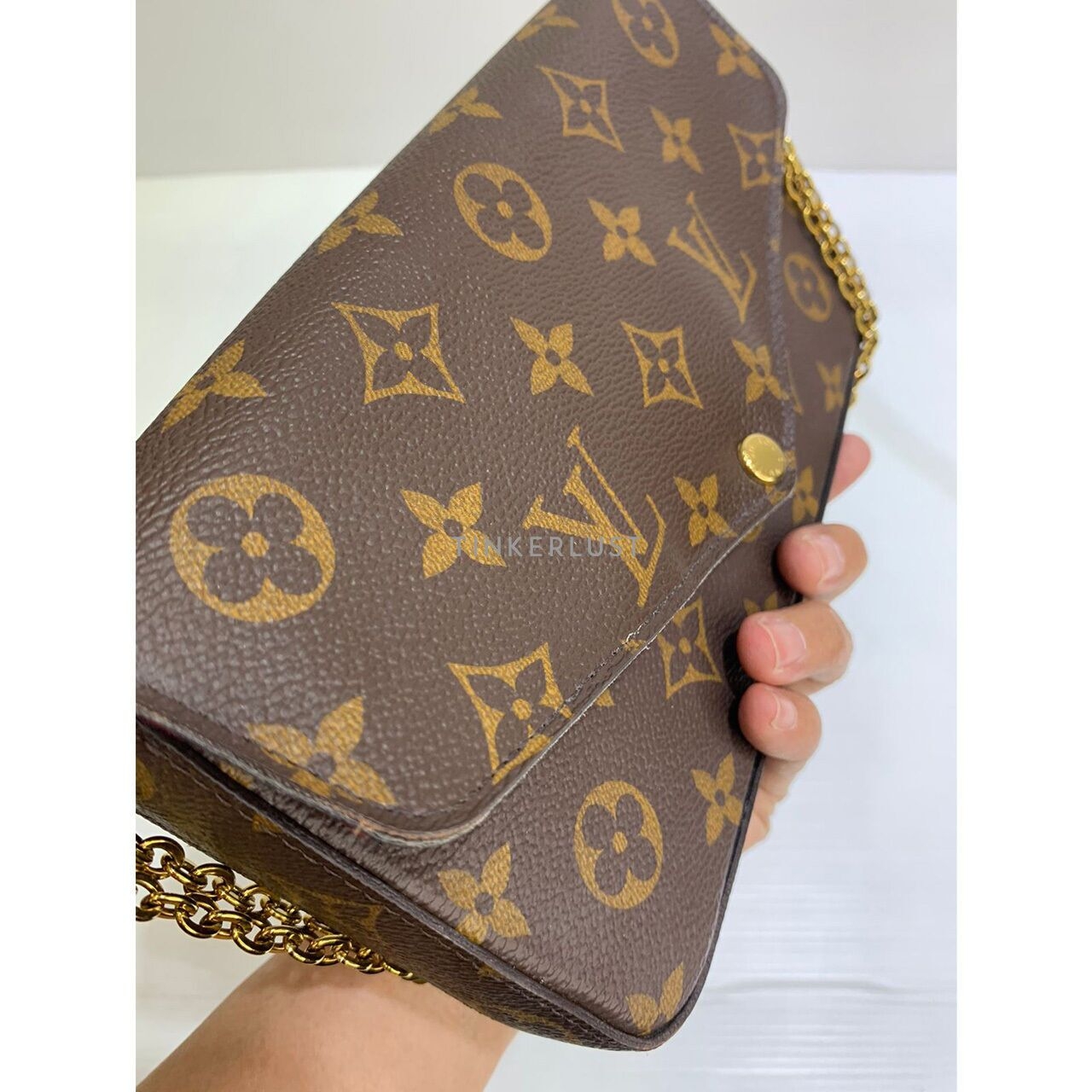 Louis Vuitton Pochette Felice Monogram 2023 #Chip Sling Bag