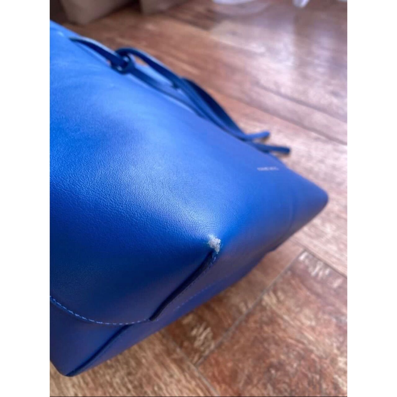 Mansur Gavriel Blue Shoulder Bag