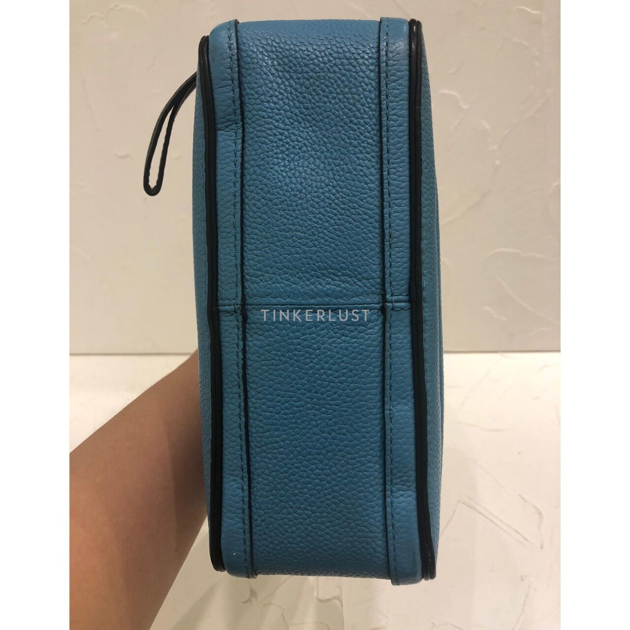 Marc Jacobs The Box Blue Top-Handle Sling Bag
