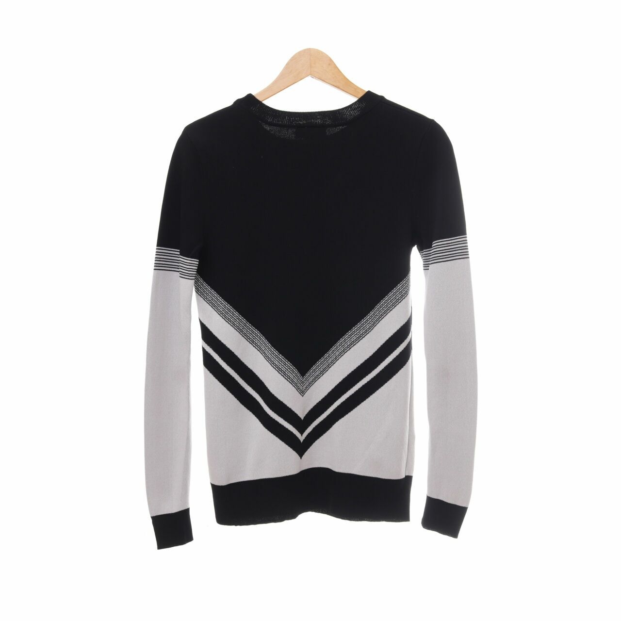 Topshop Black & White Sweater