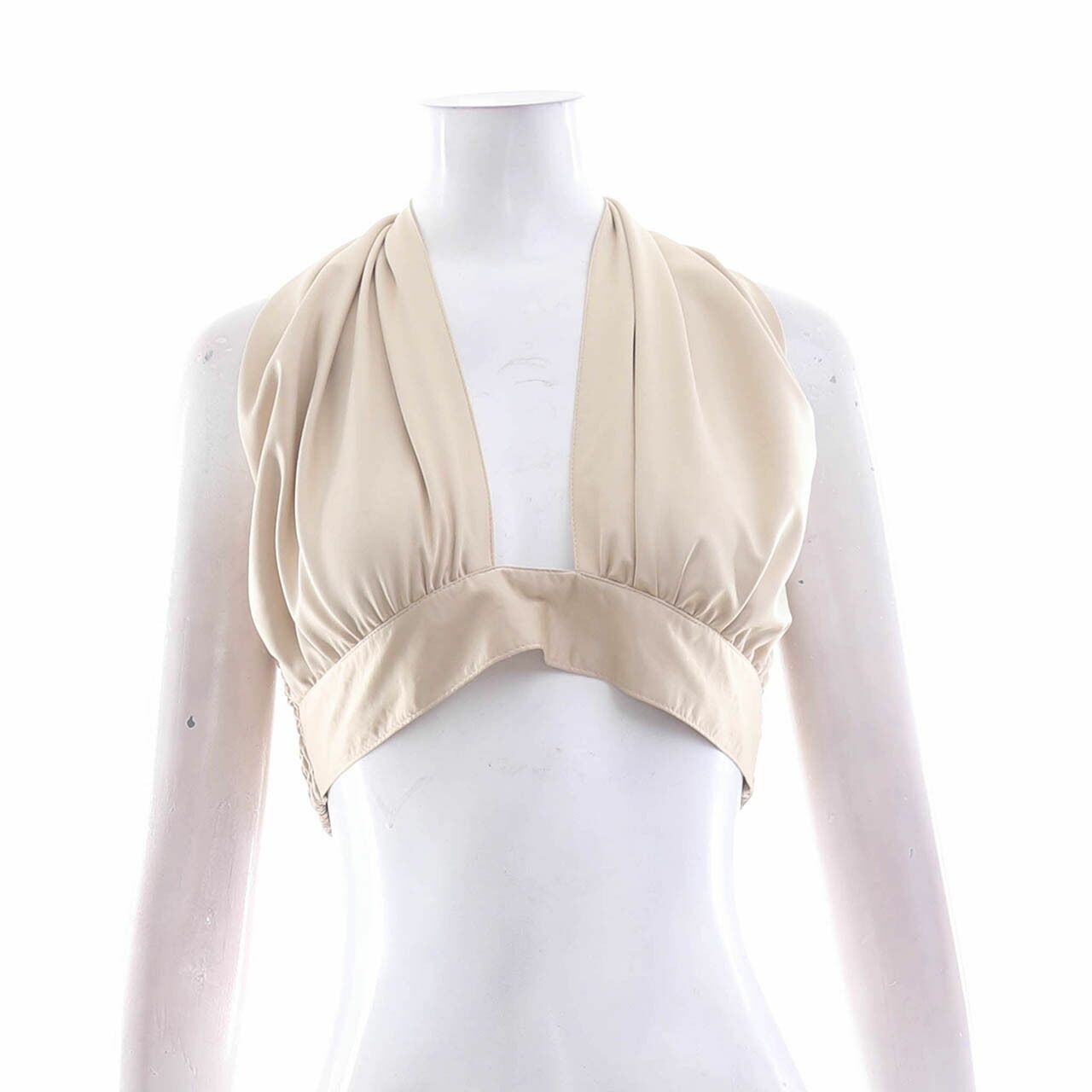 Private Collection Brown Cropped Sleeveless