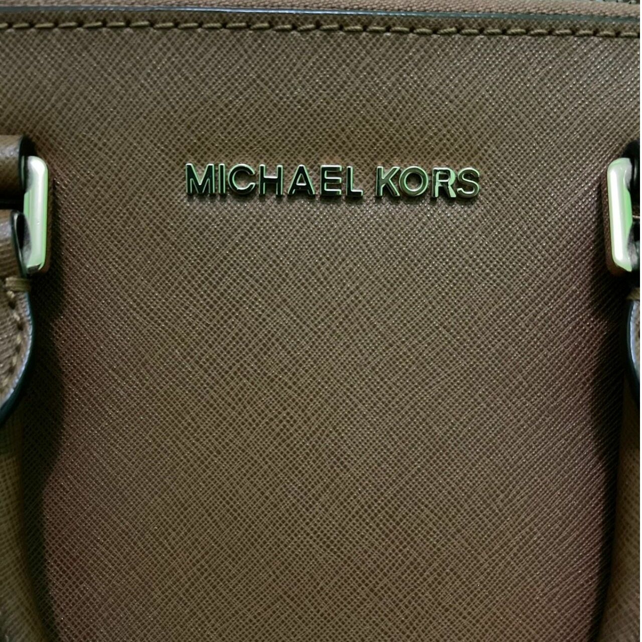 Michael Kors Brown Satchel Bag
