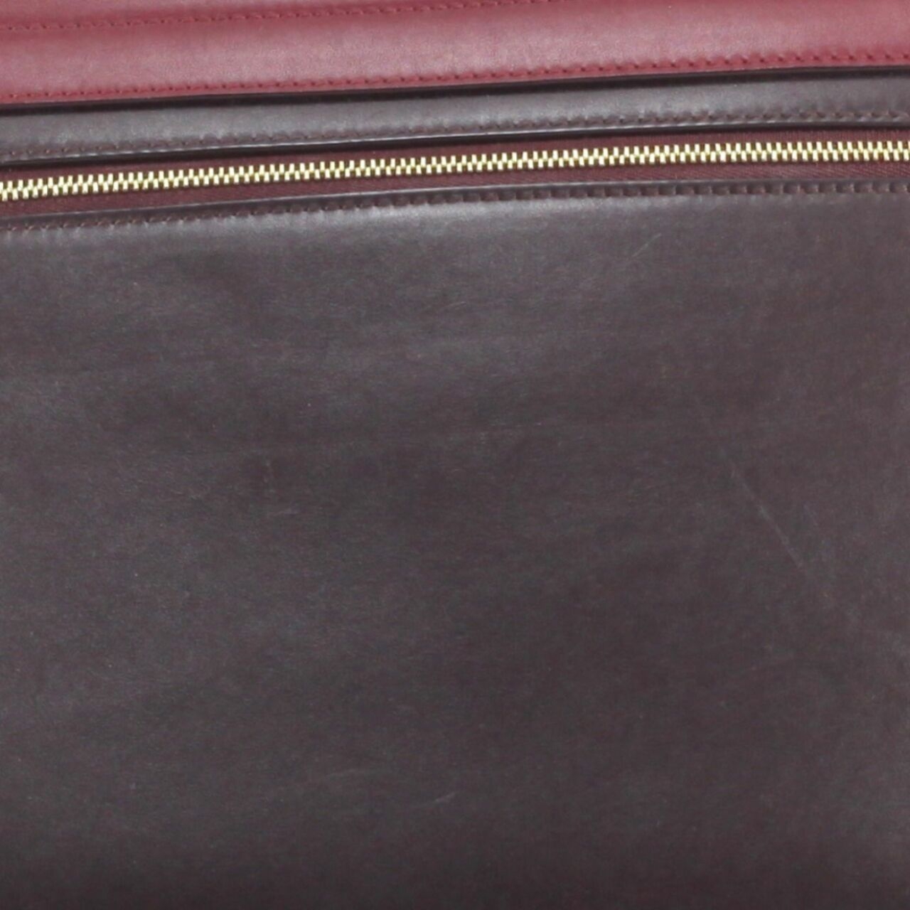 Celine Trapeze Medium All Leather Handbag in Tricolor