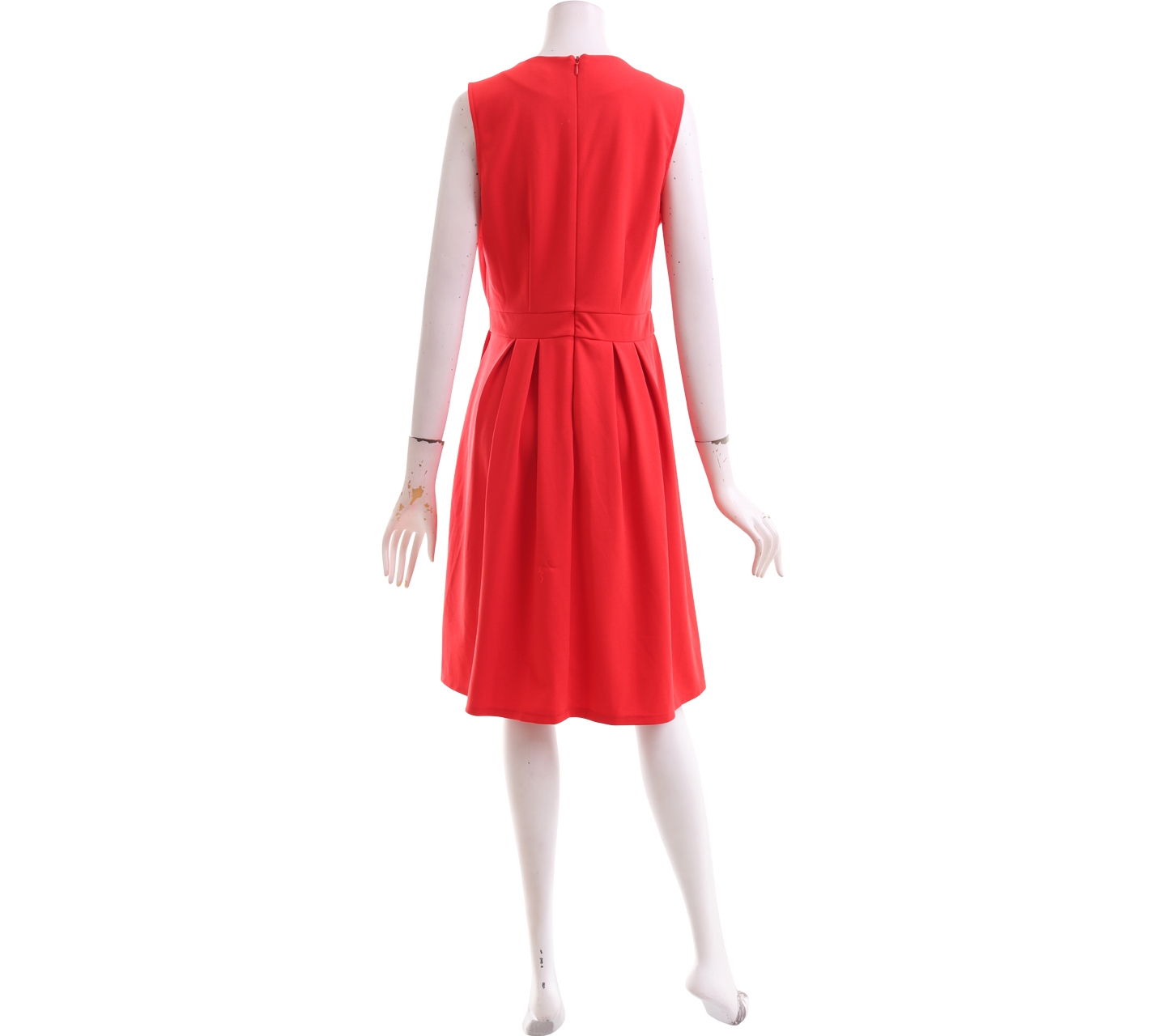 Warehouse Red Midi Dress