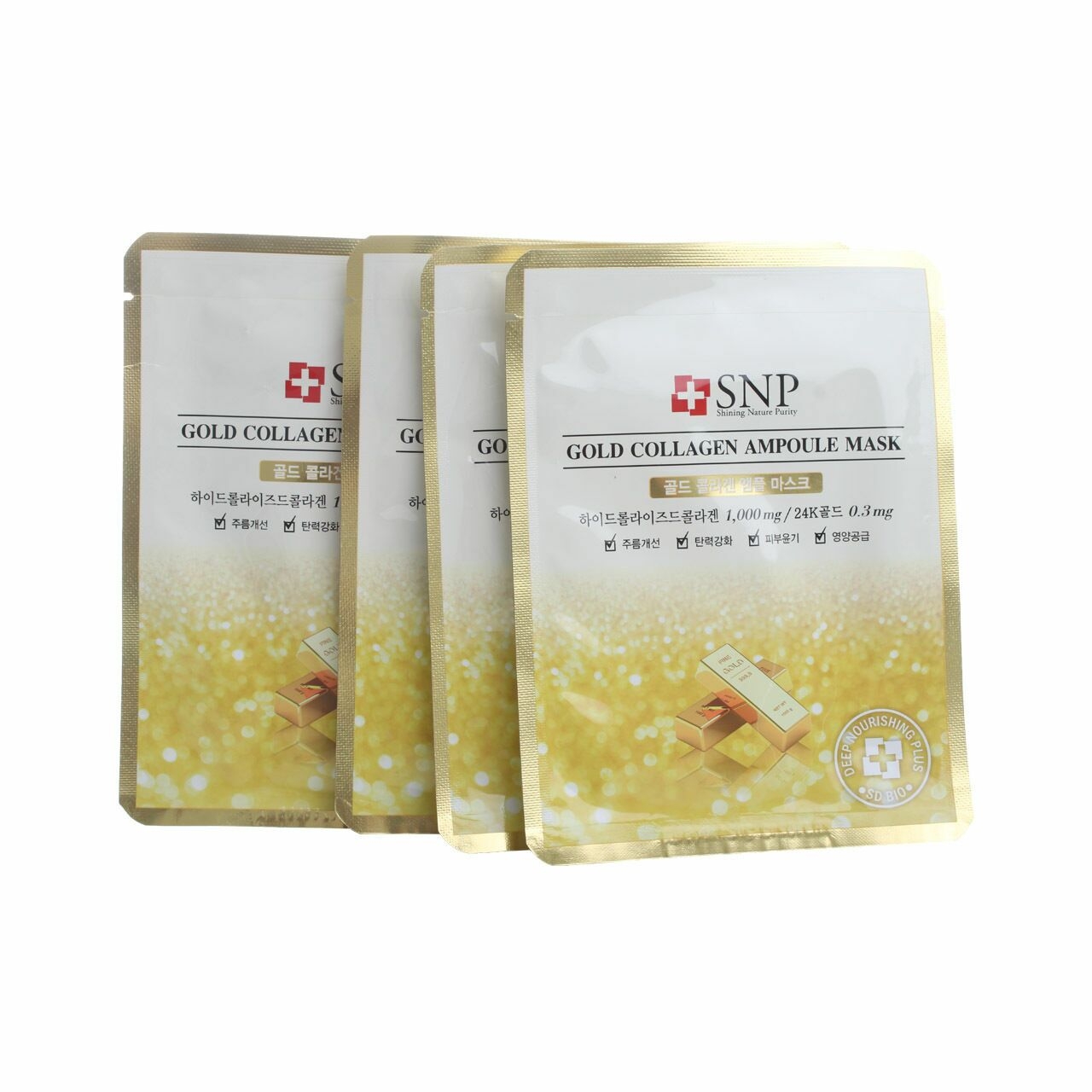 SNP Gold Collagen Ampoule Mask Skin Care