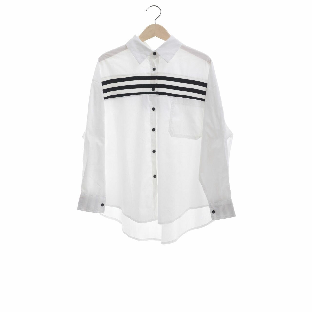 Private Collection White Stripes Shirt
