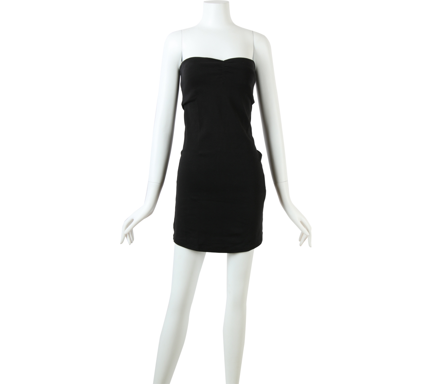 Zara Black Tube Mini Dress