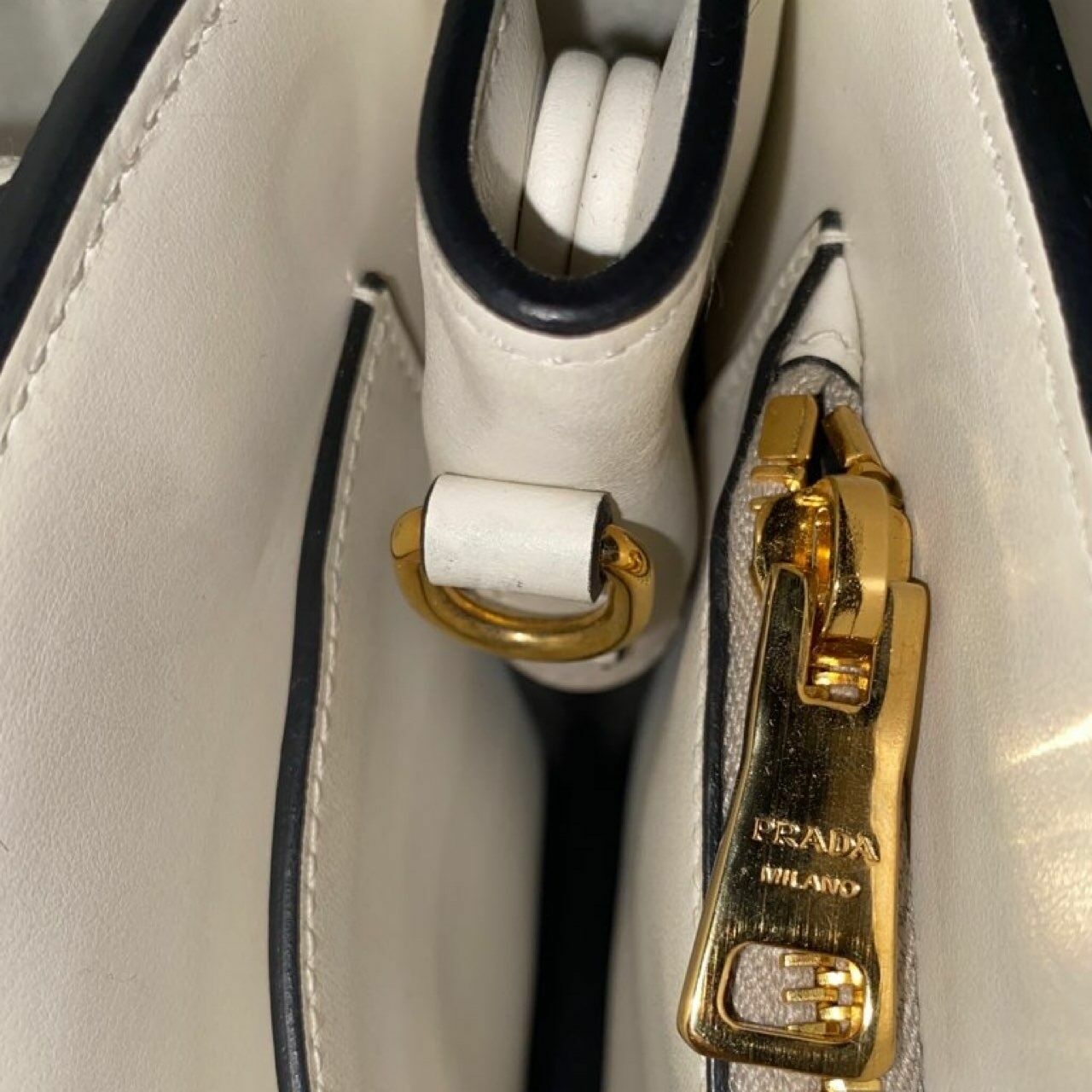 Prada White Handbag