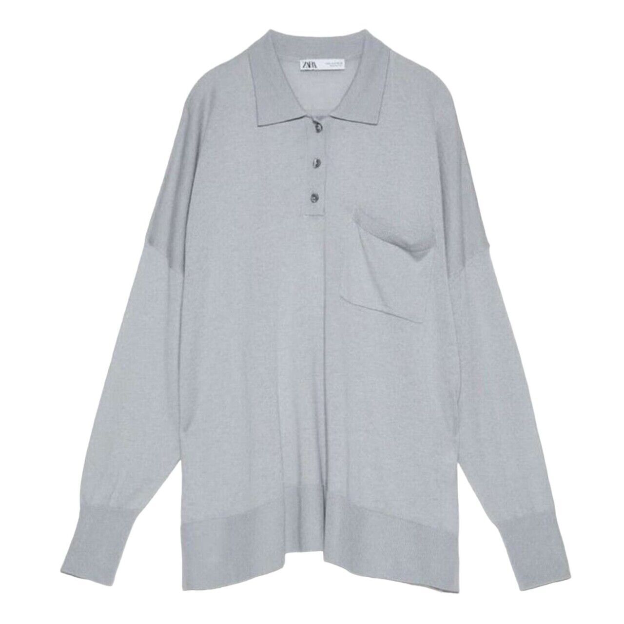 Zara Light Grey Kaos