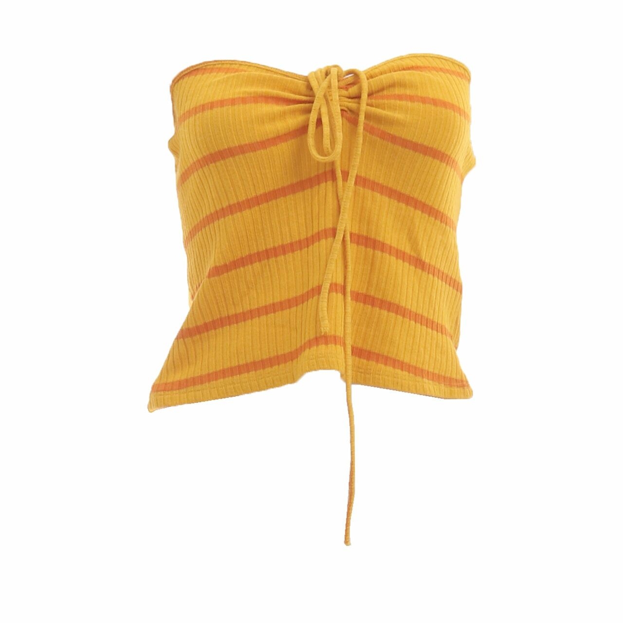 Zara Orange & Yellow Sleeveless
