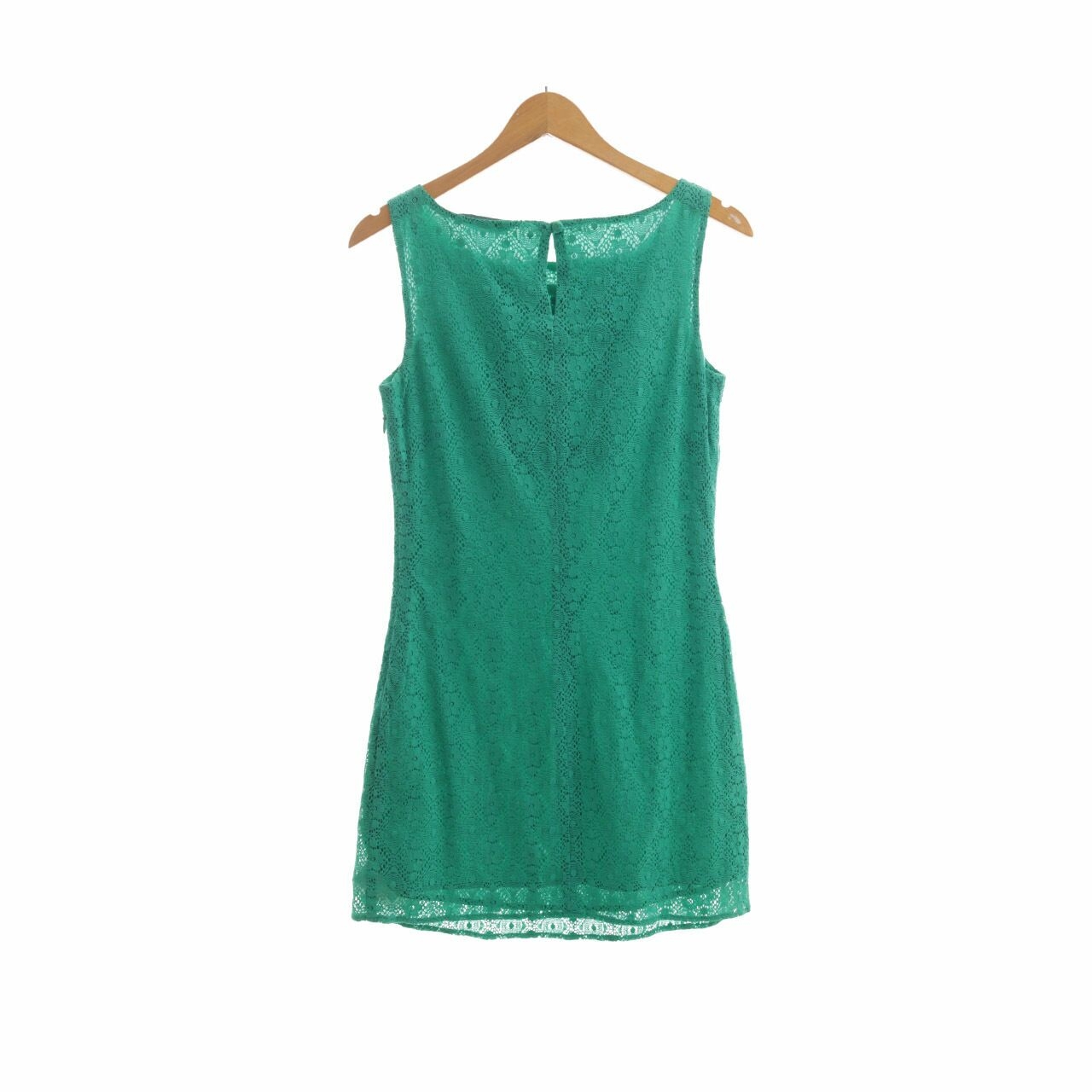 Dorothy Perkins Green Lace Mini Dress