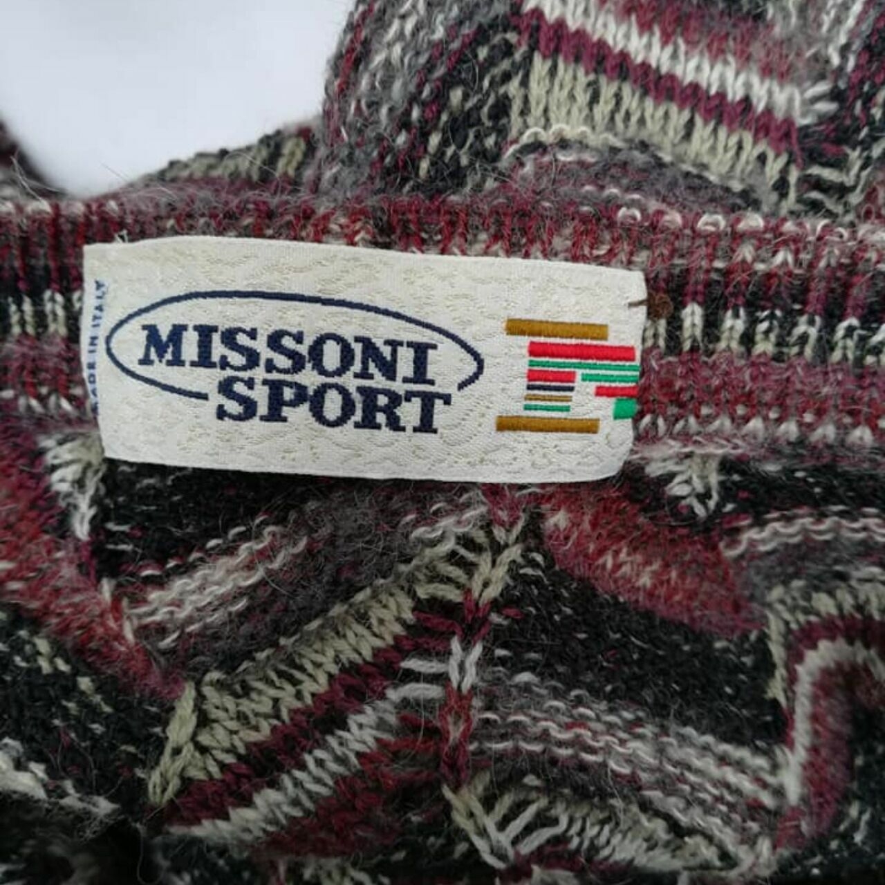 Missoni Knitted Woll Geometric Vest