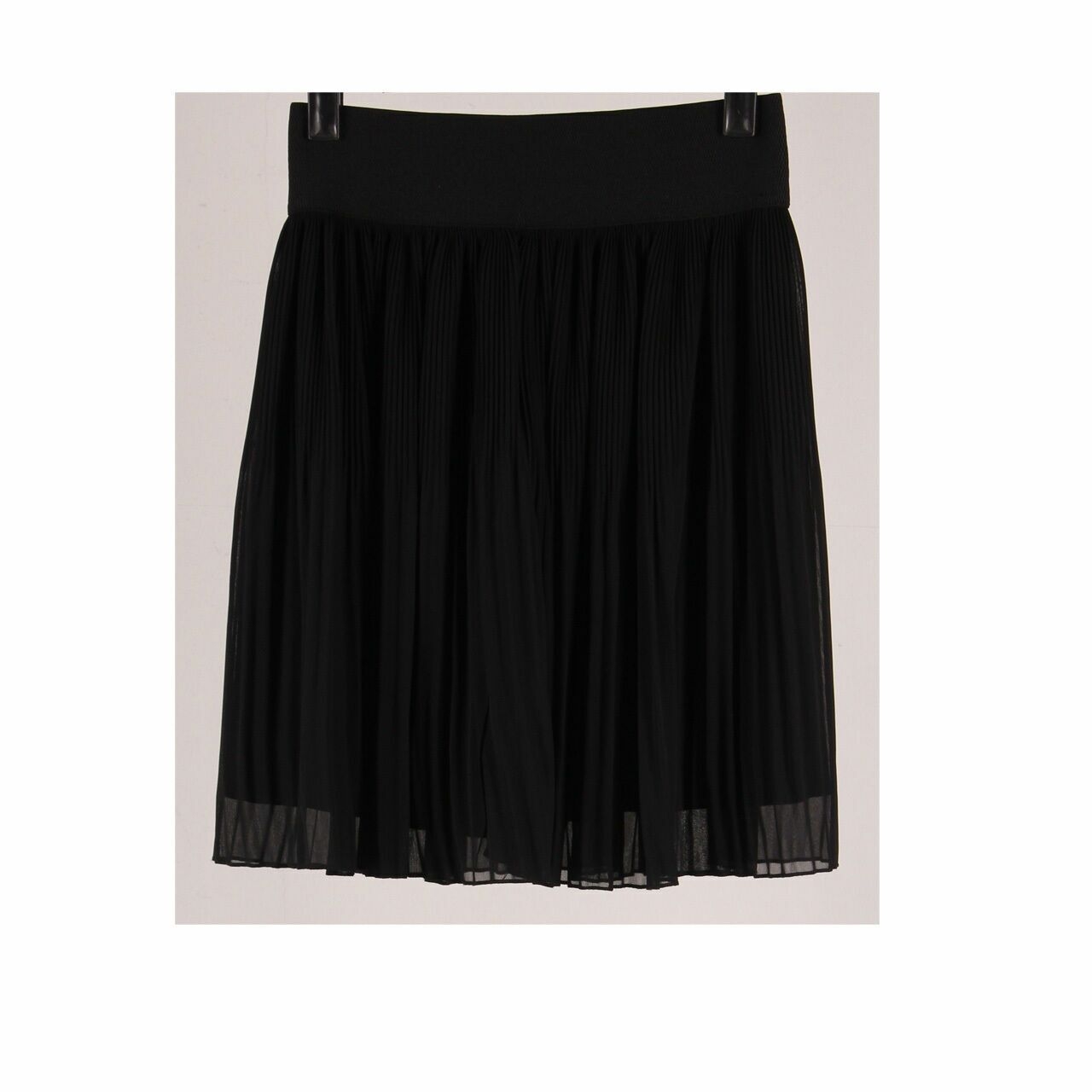 Zara Black Mini Skirt Pleated