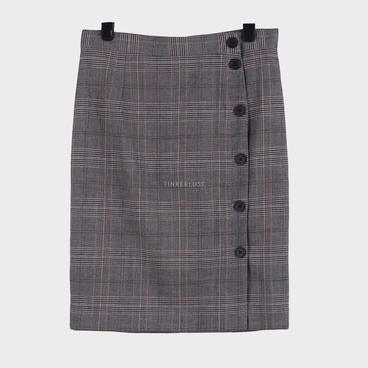 H&M Multi Plaid Mini Skirt