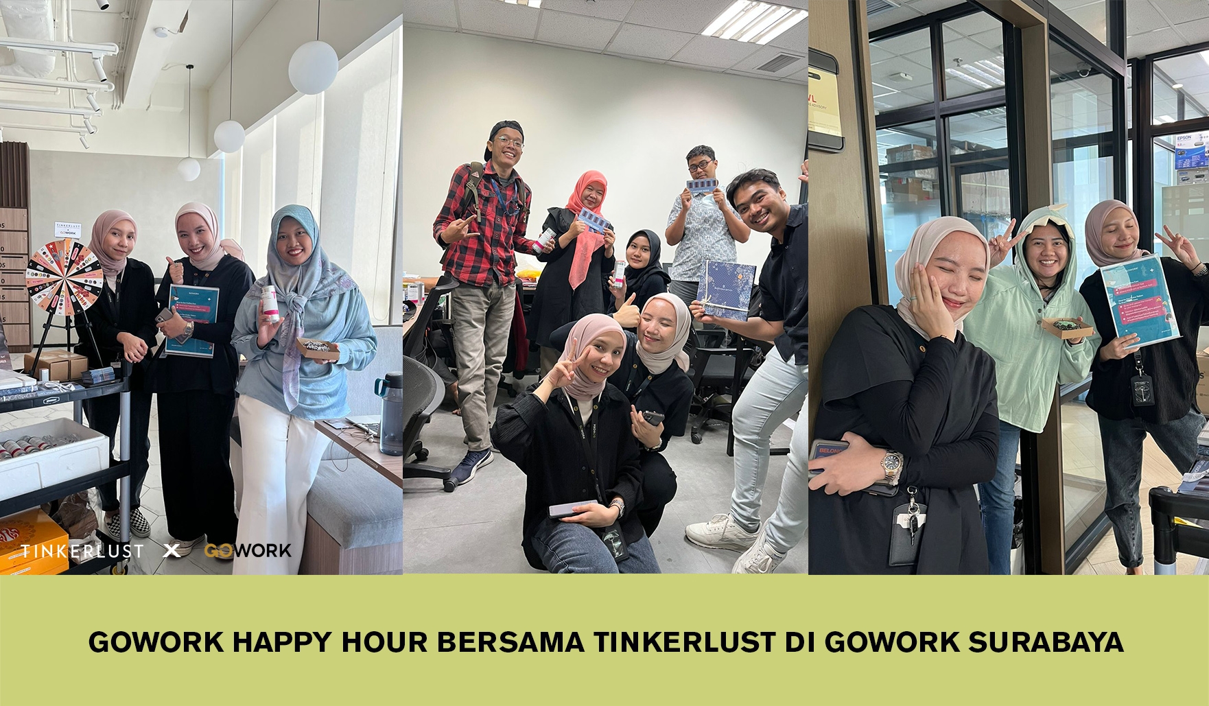 GoWork Happy Hour Bersama Tinkerlust di GoWork Surabaya