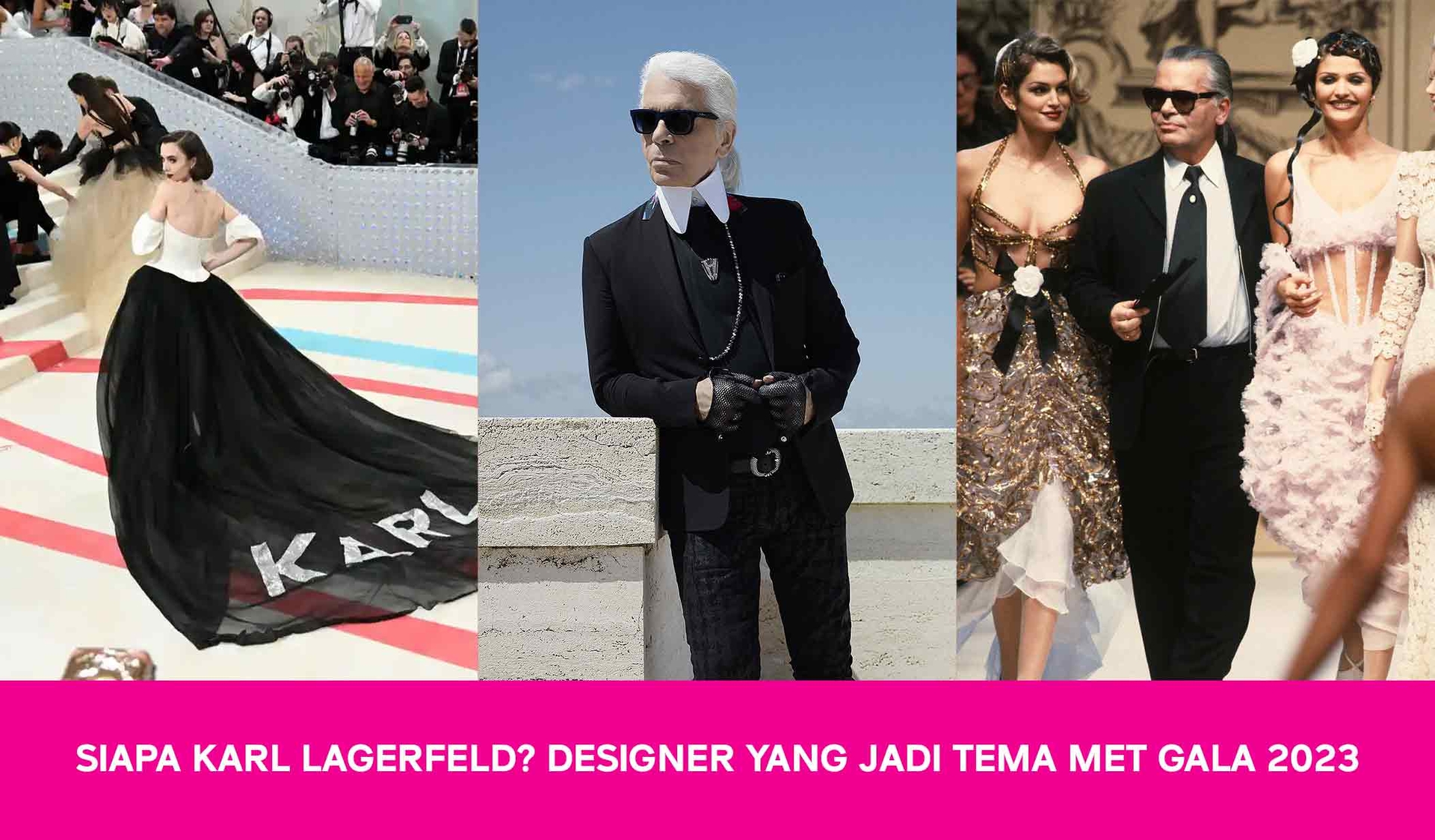 Siapa Karl Lagerfeld? Designer Yang Jadi Tema Met Gala 2023