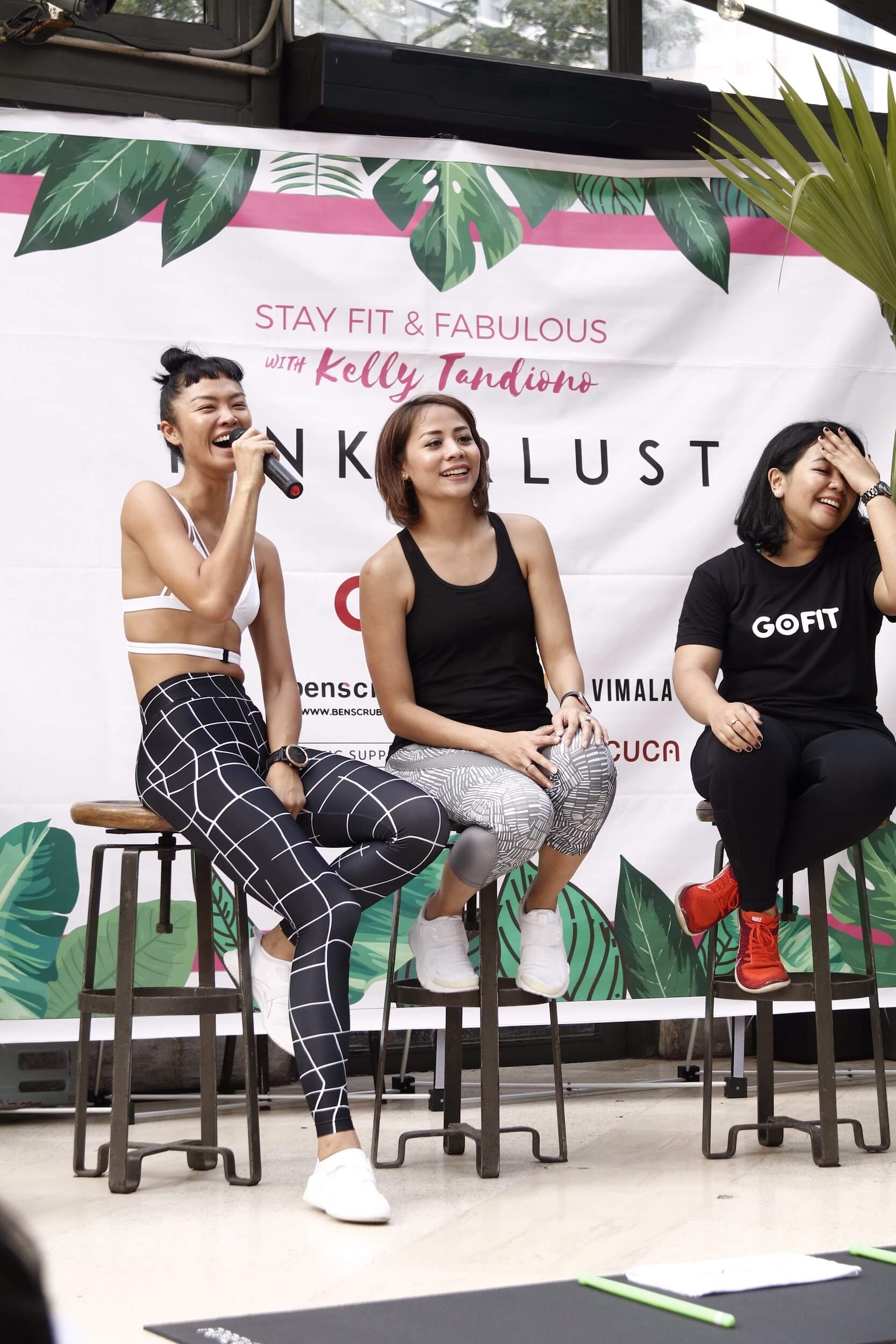 Stay Fit and Fabulous with Kelly Tandiono #TinkerlustxGoFitxKelly Event