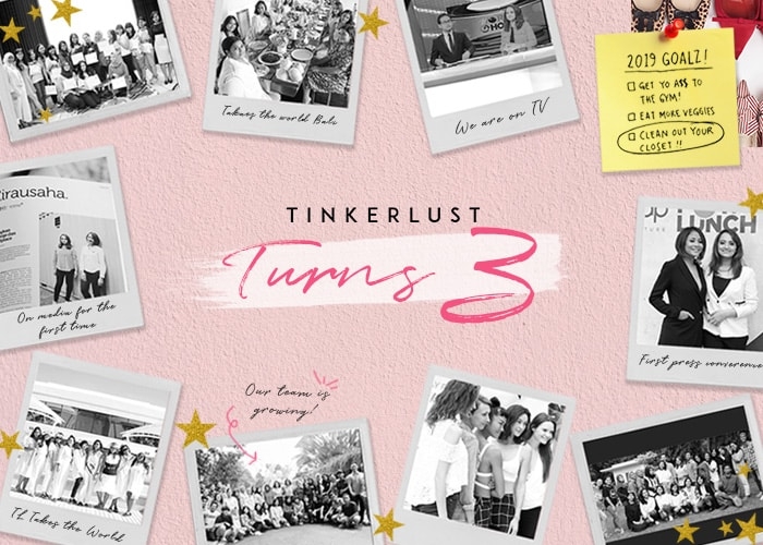 Tinkerlust Turns Three: Rayakan Ultah Tinkerlust dengan Giveaway Meriah