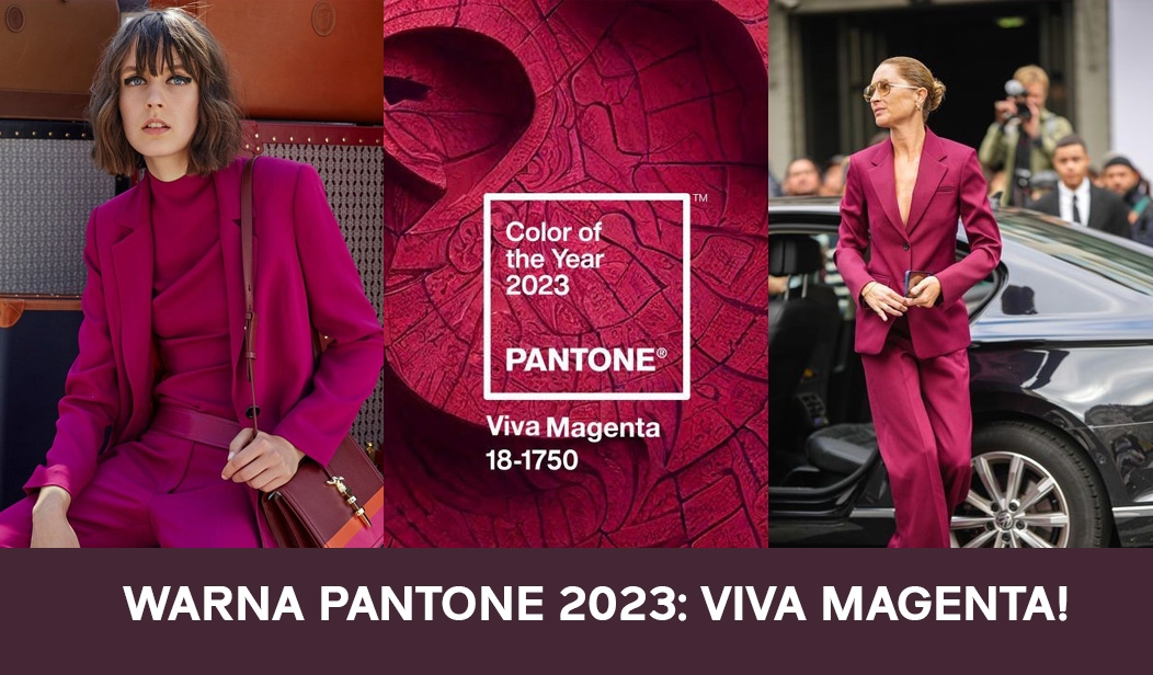 Warna Pantone 2023: Viva Magenta!