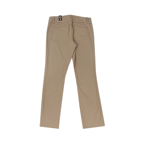 Brown Exact Stretch Modern Boot-Cut Pants