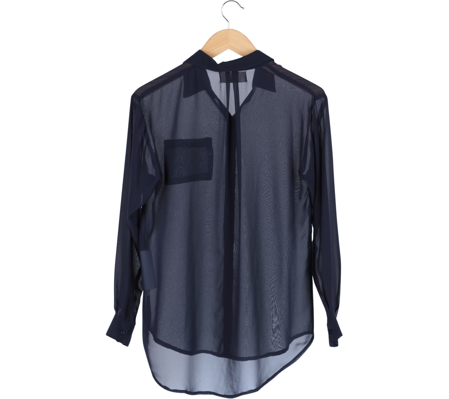 (X)SML Blue Barrel Sleeve Shirt